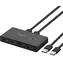 Ugreen 30768B Hub-Schalter schwarz / 4X USB 3.2 / 2x USB-A - USB-B Kabel 