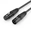 Ugreen AV130 66718 Audiokabel XLR (F) - XLR (M) schwarz / Mikrofon-/Verstärker-Verlängerungskabel / 3M 