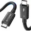 BlitzWolf BW-HDC8 240W Kabel 1,5 m schwarz / USB-C (M) - USB-C (M)