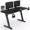 SENSE7 Nomad Classic schwarz / Gaming-Tisch / 140 x 60 cm 