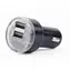 Gembird EG-U2C2A-CAR-02 schwarz / Kfz-Ladegerät / 2x USB-A