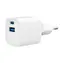 Gembird TA-UC-PDQC20-W-01 Netzteil weiß / 1x USB-C + 1x USB-A / 20 W