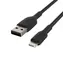 Belkin BOOST CHARGE Kabel, geflochten, USB-A auf Lightning, schwarz / 1 m 