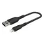 Belkin BOOST CHARGE geflochtenes Kabel USB-A auf Lightning schwarz / 15 cm