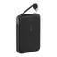Belkin BOOST CHARGE Powerbank 10000mAh + integriertes Kabel schwarz / 20W PD / USB-C