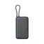 XIAOMI Powerbank 20000mAh, Dunkelgrau / 1x USB-A + 1x USB-C / integriertes Kabel / 22,5W