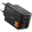 Spigen Essential EE473EU 47W / schwarz / Ladegerät / 2x USB-C / USB-A