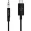 Belkin RockStar Kabel USB-C auf 3,5-mm-Klinkenstecker / 0,9 m / schwarz