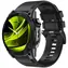 Mobile Origin Easy Strap Silikonarmband für Garmin QuickFit 22 mm, schwarz