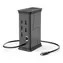 HAMA 200150 USB-Hub schwarz / Dockingstation / USB-C auf HDMI / 3,5 mm / RJ45 / USB-C / USB-A