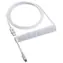 Ausgepackt - CableMod Classic Spiral- Cable USB-C - USB-A 1,5 m Gletscherweiß / Tastaturkabel / ausgepackt