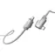 Aulumu M07 USB-C Daten- und Ladekabel aus Aluminiumlegierung, 1,2 m, Grau