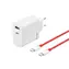 OnePlus SUPERVOOC 80W weiß / 1x USB-A / 1x USB-C / USB-C-Kabel PD / QC 