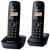 Panasonic KX-TG1612FXH grau / DECT-Schnurlostelefon mit Display / CLIP / 2 Mobilteile 