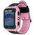 HELMER LK 707 rosa / Kinderuhr mit GPS-Ortung / Touchscreen / Micro-SIM / IP65 / kompatibel mit Android und iOS