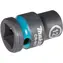 Makita IMPACT BLACK E-16081 / Steckschlüssel 1/2" / Vierkant / 12mm