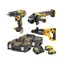 DeWalt DCK327P2T / Akkupack DeWalt DCD791 + DCG405 + DCH263 / 2x Aku 5,0 Ah / 2x Koffer / Ladegerät