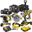 DeWalt DCK755P3T / Akku-Set DeWalt DCD796+DCF887+DCH273+DCG405+DCS355+DCS570+DCS334+DCB184 / 3x 5,0 Ah / Ladegerät