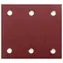 Makita P-33087 / Schleifpapier für Holz & Metall & Stein / Klettverschluss / Körnung 40 / Maße 114x102 mm / perforiert / 10 Stück