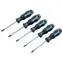 Makita E-10534 Torx-Schraubendreher-Set, 5-teilig / T10x100, T15x100, T20x100, T25x100 und T30x100 mm