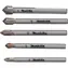 Makita E-25410 Glas- und Fliesenbohrer-Set, 5-teilig
