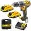 DeWalt DCD796D2 / Aku Kompakter Schlagbohrschrauber mit bürstenlosem Motor / 18V XR Li- ION / 2x 2,0Ah