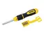 Stanley 0-68-010 / Ratschenschraubendreher mit Bit-Magazin
