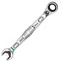 Wera Joker Switch 11 x 165 mm / Ratschenschlüssel mit offenem Auge und Kniehebel