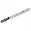 KREATOR KRT041003 / Sägeblatt für Weichholz / HCS / T-Klemmung / Blattlänge 100 mm / Teilung 2,5 mm / 10 TPI / 2 Stk