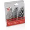 KREATOR KRT012502 / Metallbohrer-Set | Stein | aus Holz / Durchmesser 2-10 mm / 16 Stk