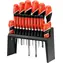 YATO Schraubendrehersatz / Flach | Kreuz | TORX / magnetisch / S2 / 58 HRC / 18 Stk
