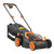 WORX WG779E / Akku-Rasenmäher / 2x20V / 2x2,5Ah / bis zu 280 m2 / Breite 34 cm / Korb 30 l 