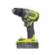 Ryobi R18PD5-220S / Akku-Schlagbohrschrauber / 18 V / 2 x 2,0 Ah / 13-mm-Bohrfutter / 1400 U/min / 23.800 Schläge/min / 50 Nm
