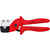 Knipex 9010185 Zange zum Schneiden von Rohren und Schläuchen für die Druckluftverteilung 185 mm