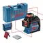 BOSCH GLL 3-80 / Linienlaser / Reichweite bis zu 30 m / Reichweite 120 m / Genauigkeit +-0,3 mm / selbstnivellierend / IP54
