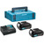Makita Energy Kit 197658-5 / 2x Akku BL1021B / 1x Ladegerät DC10SB / 1x Makpac 821549-5