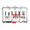 BOSCH 2607017466 / Nutfräser-Satz mit 8mm Spindel / 6-tlg