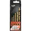 YATO YT-44673 / Eisenbohrer-Set HSS-TiN 6 Stück / 2-8 mm