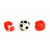 Beeztees Ball für Hunde aus Kunststoff 10 cm
