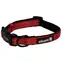 Alcott Adventure leuchtend rot - Größe S / reflektierendes Halsband für Hunde