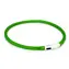 Beeztees Dogini Silikonhalsband mit USB-Anschluss grün - 70 x 1 cm