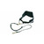 Flamingo Canicross Gurt schwarz 140cm 53-123cm