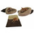 Marysa DE LUXE 3in1 Katzenbett dunkelbraun-beige - Größe XL