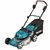 Makita DLM463Z / Akku-Rasenmäher / 2x 18V / 3300 U/min / bis zu 800 m2 / Breite 46 cm / Korb 60 l / Ohne Akku