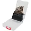 YATO YT-41604 / Metallbohrer-Set 19-teilig / HSS-COBALT / 1-10 mm