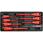 YATO YT-55462 / Steckdoseneinsatz - Elektriker-Schraubendreher-Set / 1000V / 8-tlg