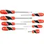 YATO YT-25966 / Schraubendreher-Set 8-teilig / magnetisch S2