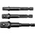 YATO YT-04685 / Adapterset 3 Stück / HEX 1/4 | 3/8 | 1/2