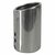Rundes Auspuffrohr aus Inox von Carpoint - Durchmesser 35-50 mm / Länge 140 mm