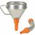 Carpoint Metall-Kraftstofftrichter - flexibler Metallschlauch